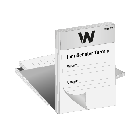 Terminblock | DIN A7 | bedruckt